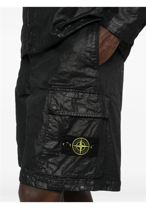 pantaloncini L10001 uomo neri STONE ISLAND | L1S15 L100001 S0069V0029